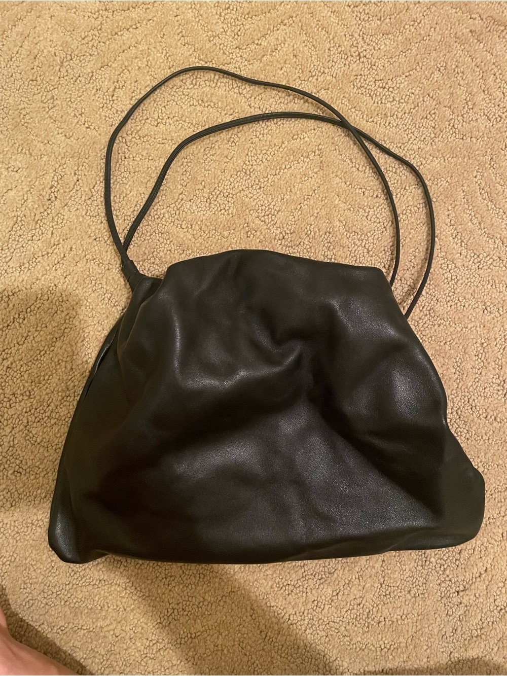 Nothing Written Lambskin Adjustable Strap Drawstring Bag